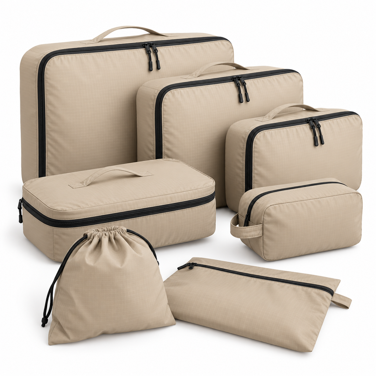 7-Piece Compression Packing Cube Set