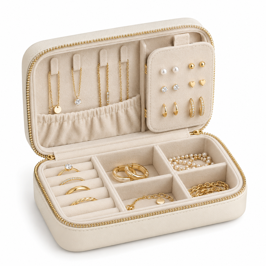Travel Jewellery Organiser Case