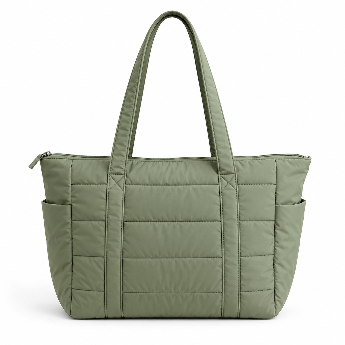 Quilted Commuter Tote Bag