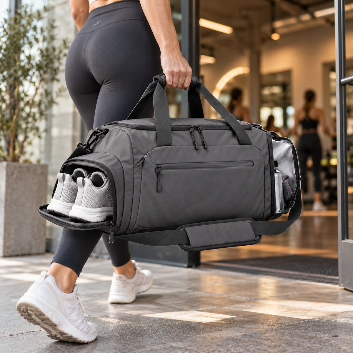 Wet and Dry Gym Duffel Bag