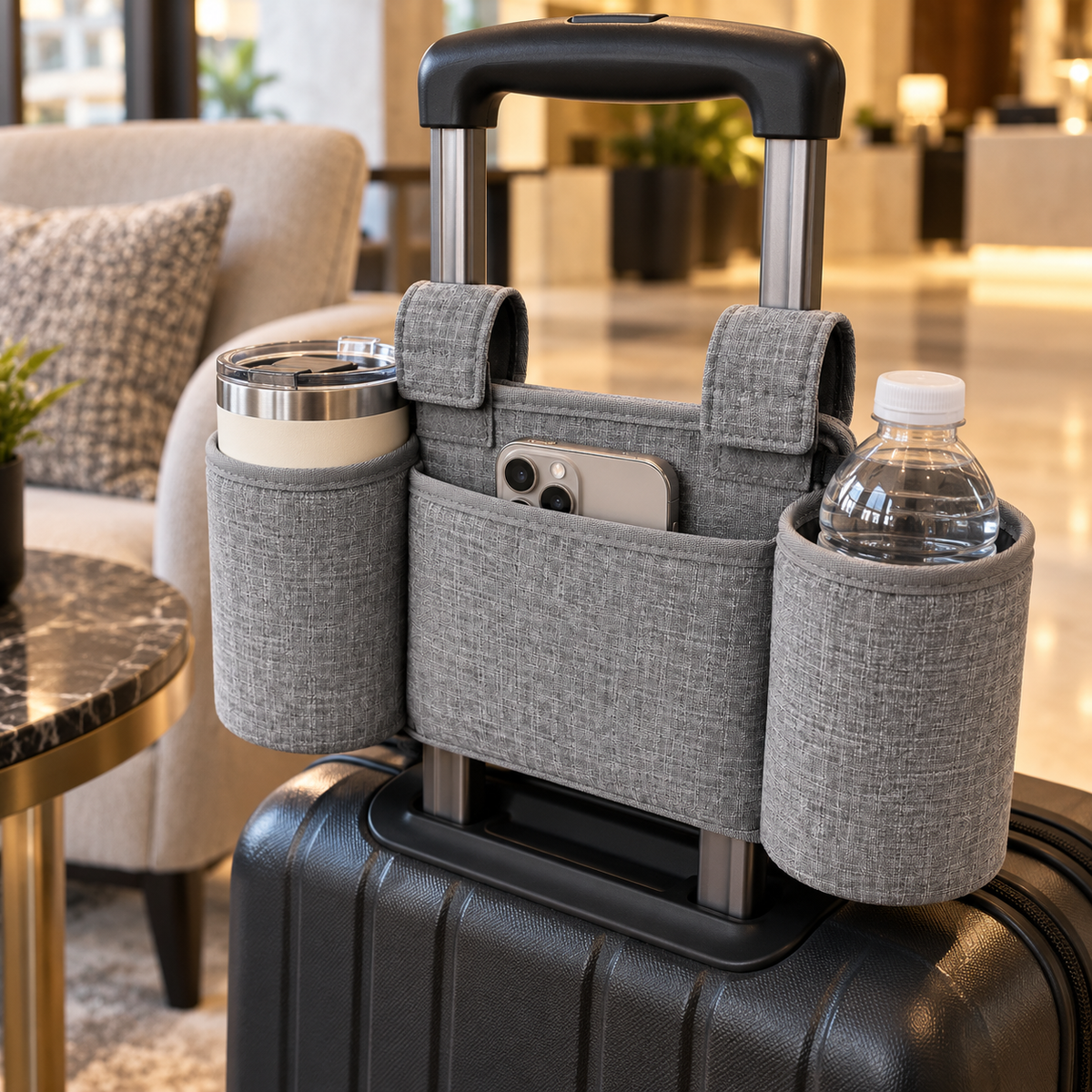 Suitcase Cup Holder Sleeve
