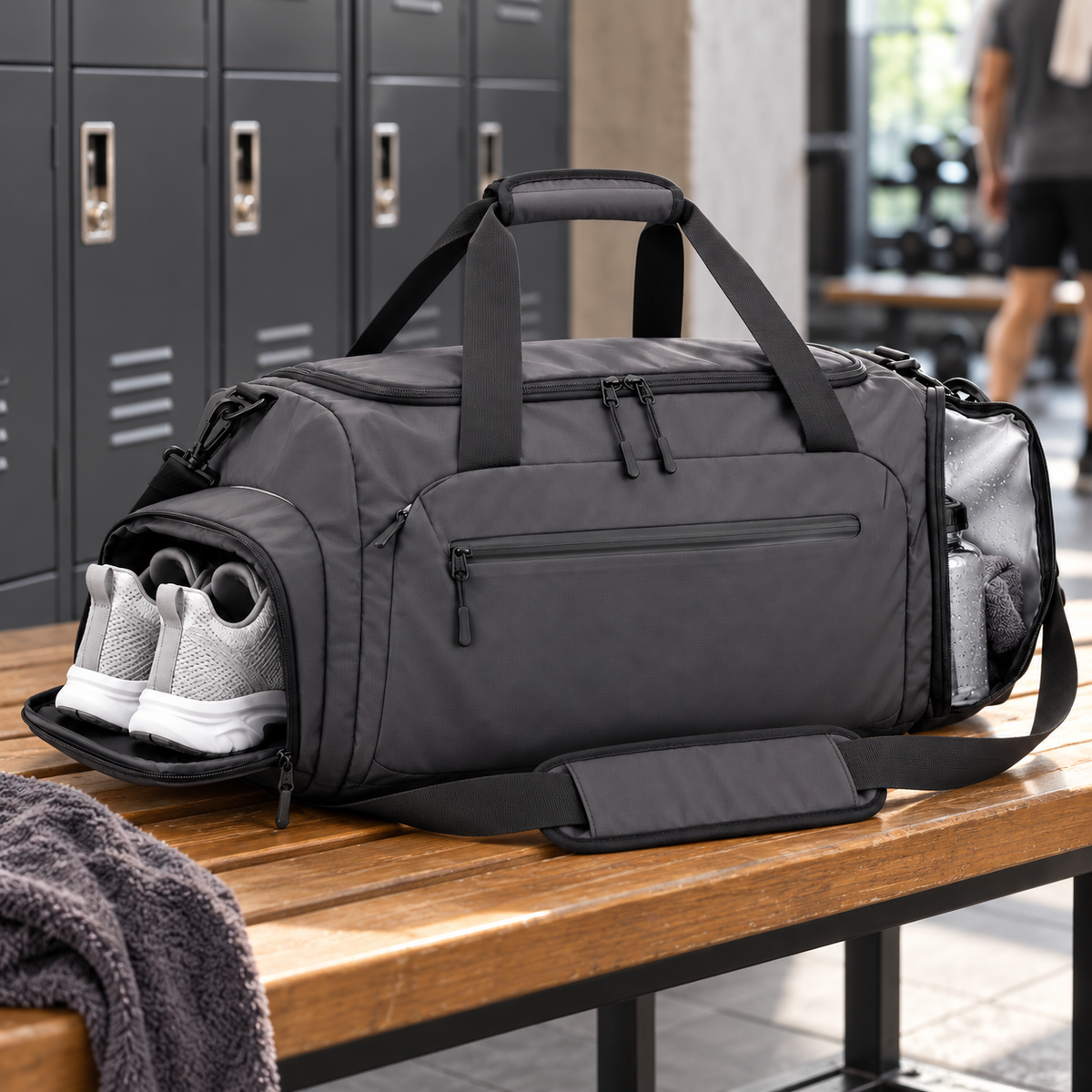 Wet and Dry Gym Duffel Bag