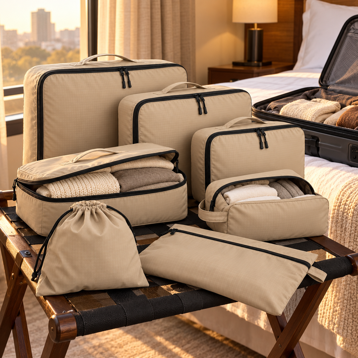 7-Piece Compression Packing Cube Set