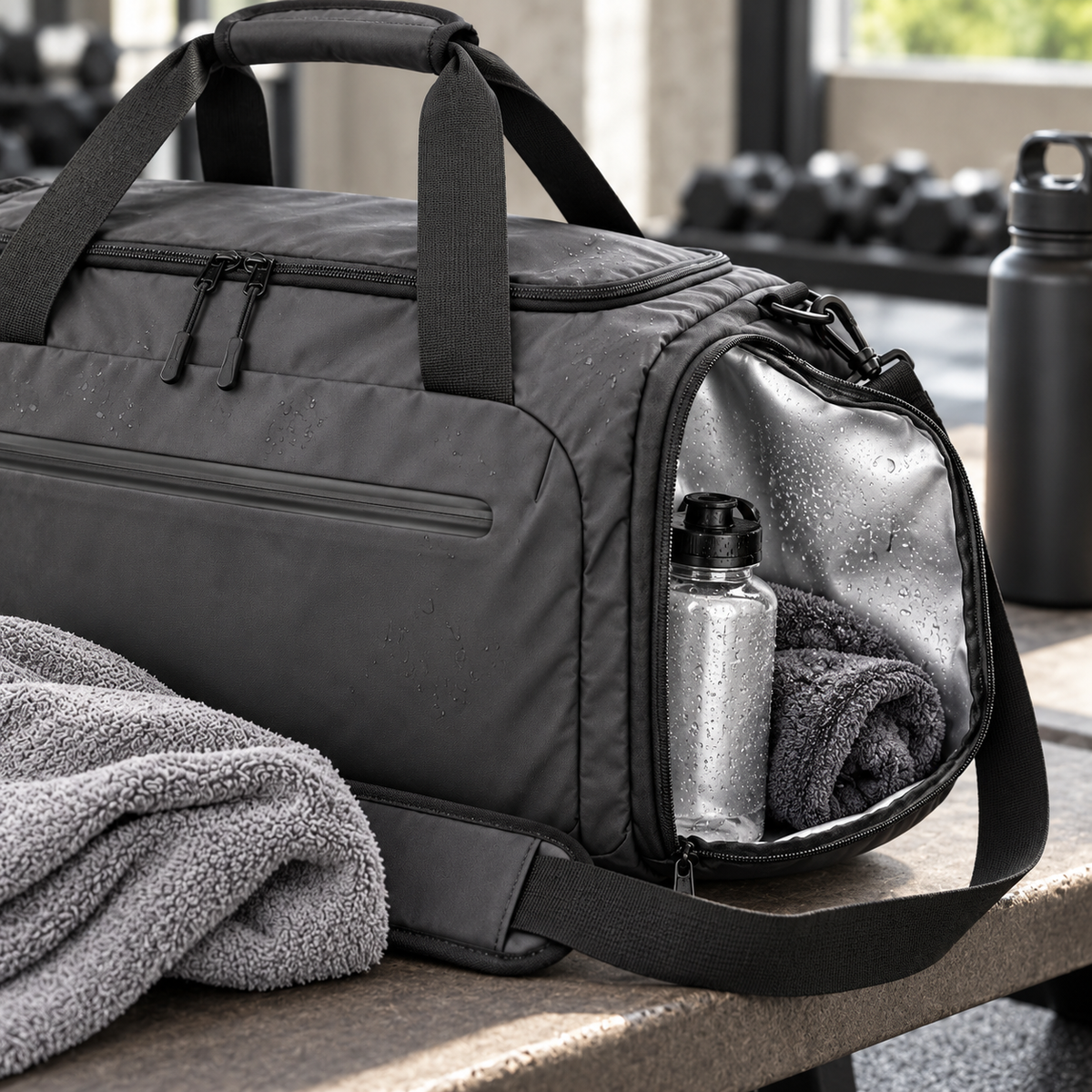 Wet and Dry Gym Duffel Bag